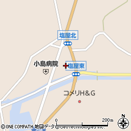 佐賀県伊万里市黒川町塩屋232-1周辺の地図