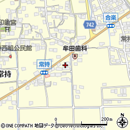 福岡県久留米市大橋町常持233周辺の地図