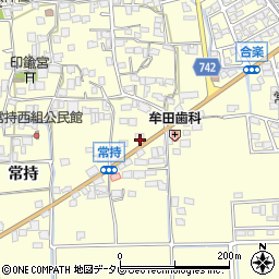 福岡県久留米市大橋町常持235周辺の地図