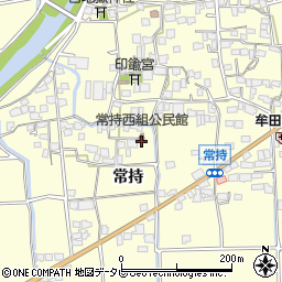 福岡県久留米市大橋町常持841-1周辺の地図