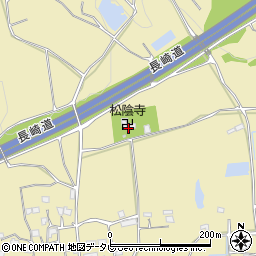 松陰寺周辺の地図