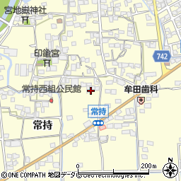 福岡県久留米市大橋町常持246周辺の地図