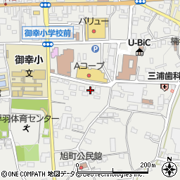 株式会社浮羽自動車整備工場周辺の地図
