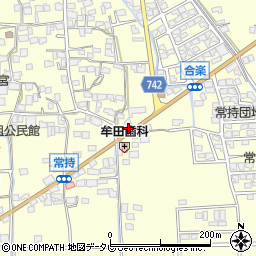 福岡県久留米市大橋町常持134周辺の地図
