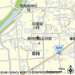 福岡県久留米市大橋町常持254周辺の地図