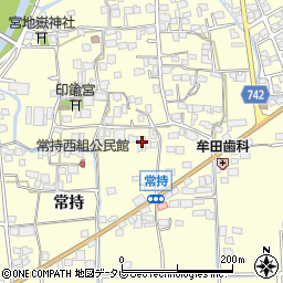 福岡県久留米市大橋町常持246-1周辺の地図