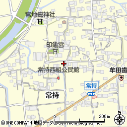 福岡県久留米市大橋町常持251周辺の地図