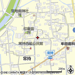 福岡県久留米市大橋町常持895周辺の地図