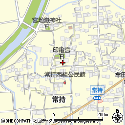 福岡県久留米市大橋町常持881-1周辺の地図