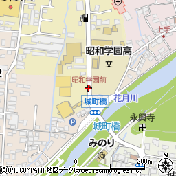 昭和学園前周辺の地図