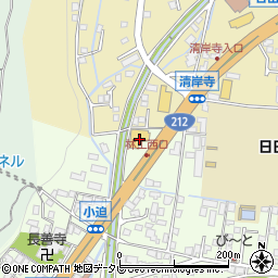 金比羅亭日田インター店周辺の地図