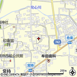 福岡県久留米市大橋町常持961周辺の地図