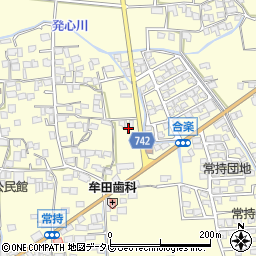 福岡県久留米市大橋町常持1015周辺の地図