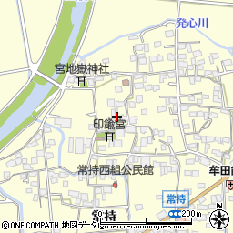 福岡県久留米市大橋町常持1169周辺の地図