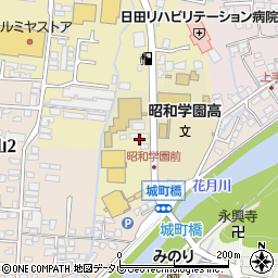 大分県日田市日ノ出町4-1周辺の地図