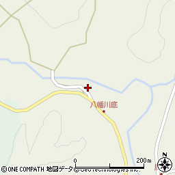 鶴川温泉周辺の地図