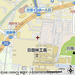 大分県日田市渡里1149周辺の地図
