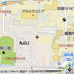 大分県日田市日ノ出町49-1周辺の地図