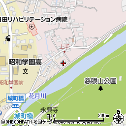 大分県日田市西有田19-1周辺の地図