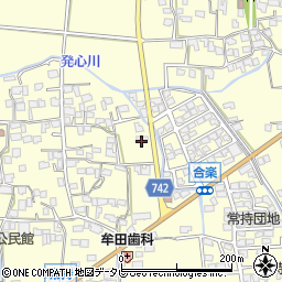 福岡県久留米市大橋町常持1028周辺の地図