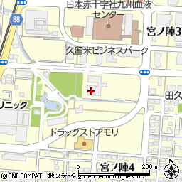 株式会社ジャット　九州支店周辺の地図