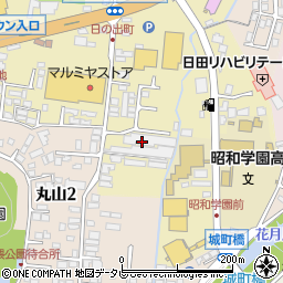 大分県日田市渡里47周辺の地図