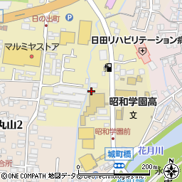 大分県日田市渡里10周辺の地図