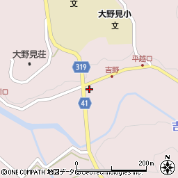 高知県高岡郡中土佐町大野見吉野160周辺の地図