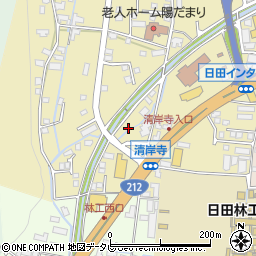 大分県日田市渡里1061周辺の地図