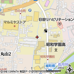 大分県日田市渡里45周辺の地図