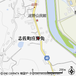 長崎県松浦市志佐町庄野免661-1周辺の地図