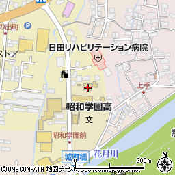 大分県日田市渡里20周辺の地図