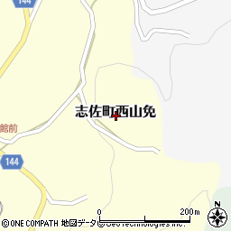 長崎県松浦市志佐町西山免周辺の地図