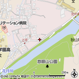 大分県日田市西有田23-5周辺の地図