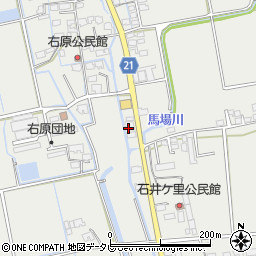 牟田竹材店周辺の地図