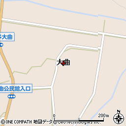 佐賀県伊万里市南波多町（大曲）周辺の地図