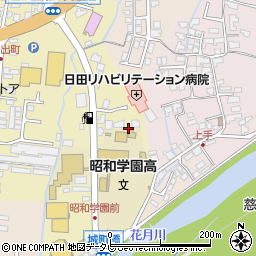 大分県日田市日ノ出町21-6周辺の地図