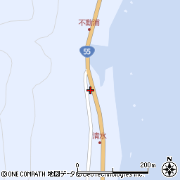 中吉石油店周辺の地図