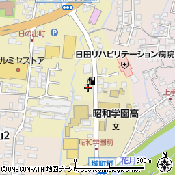 大分県日田市渡里16周辺の地図