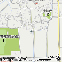 福岡県久留米市田主丸町中尾3-1周辺の地図