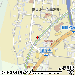 大分県日田市渡里1046周辺の地図