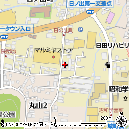 〒877-0082 大分県日田市日ノ出町の地図