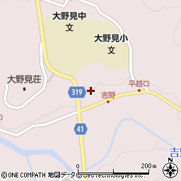 高知県高岡郡中土佐町大野見吉野195周辺の地図