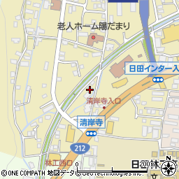 大分県日田市渡里1044周辺の地図