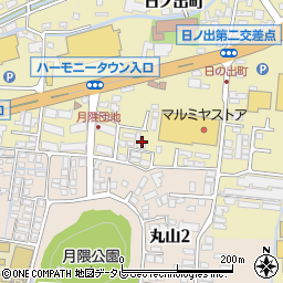 大分県日田市渡里81周辺の地図