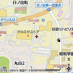 大分県日田市渡里39-1周辺の地図