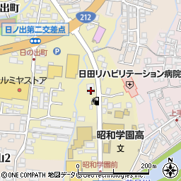大分県日田市渡里24周辺の地図