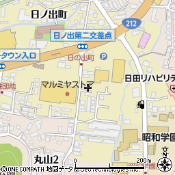 大分県日田市渡里39-2周辺の地図