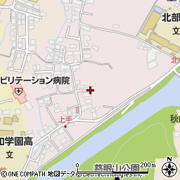 大分県日田市西有田29-3周辺の地図