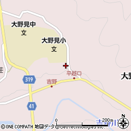 高知県高岡郡中土佐町大野見吉野739周辺の地図